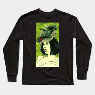 Black Cockatoo Millinery Trimmings Long Sleeve T-Shirt